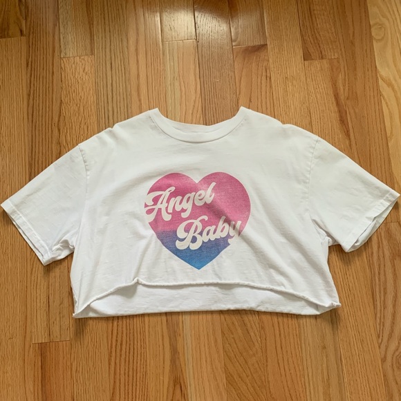 brandy melville angel baby shirt